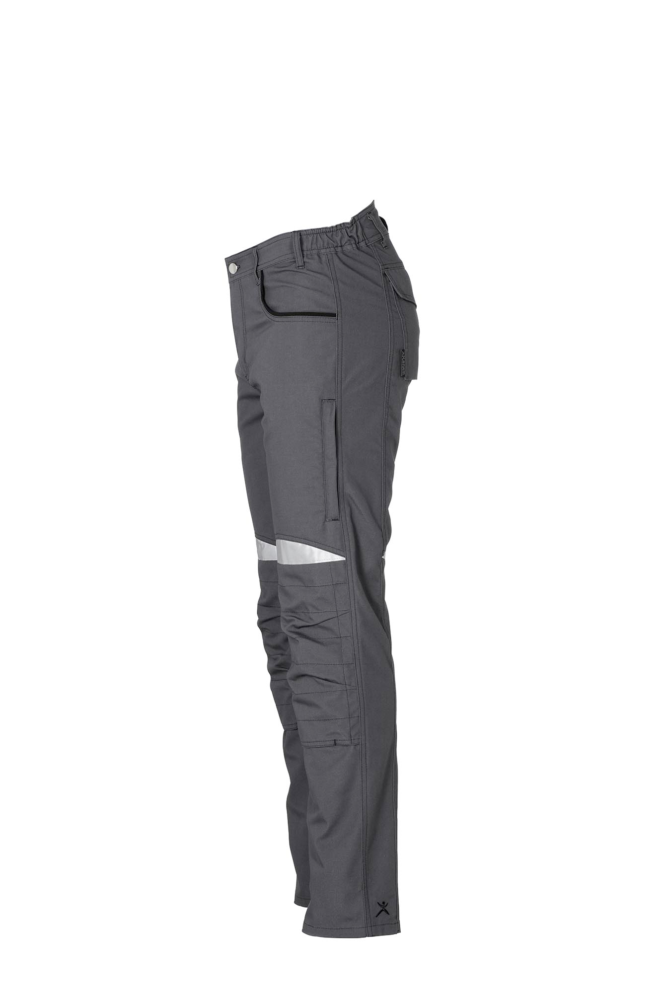 Planam Durawork Bundhose Arbeitshose Grau-Schwarz 2911