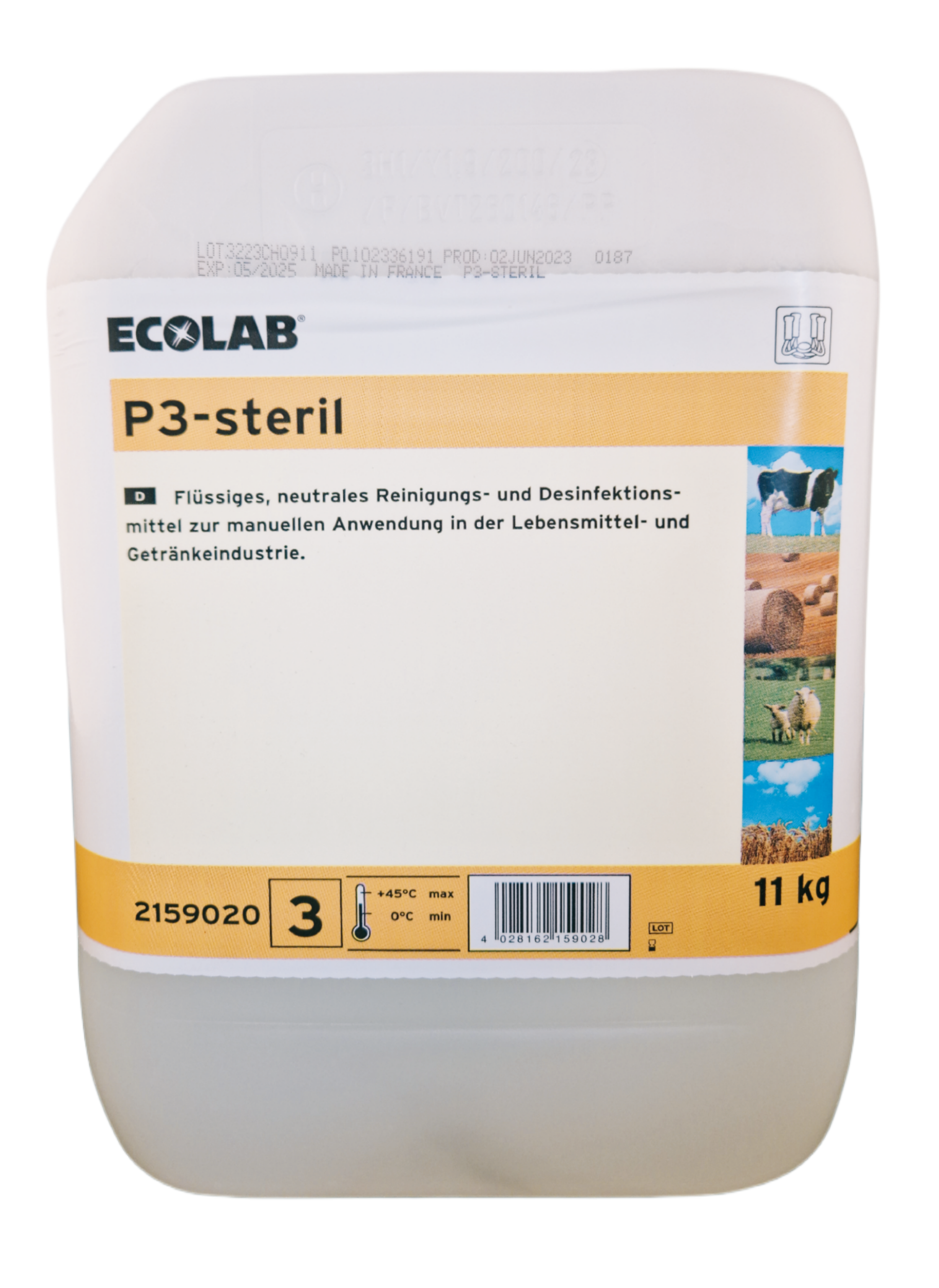 Ecolab - P3-steril Desinfektionsreiniger 11 Kg