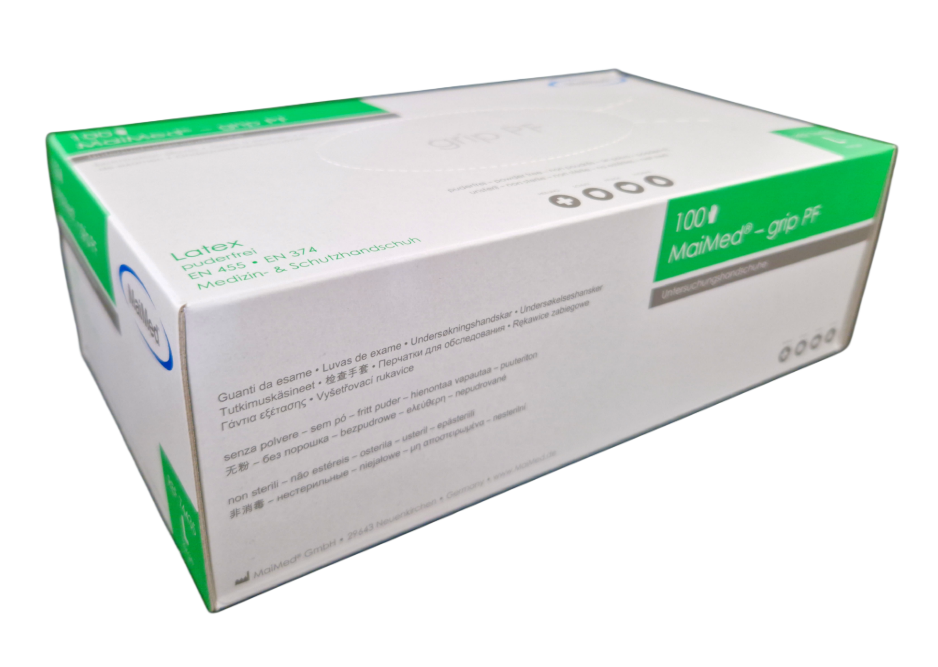 MaiMed Einweghandschuh Latex grip