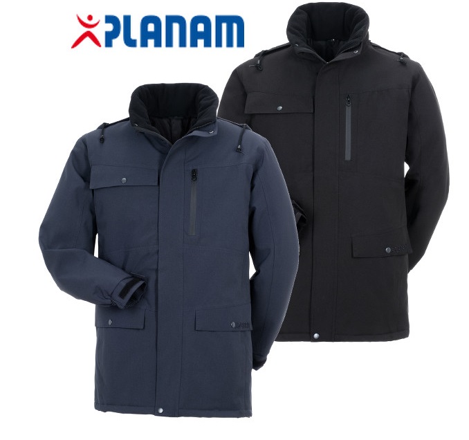 Planam Secu Parka Winterparka Arbeitsparka Gr. XS - 4XL, in 2 Farben