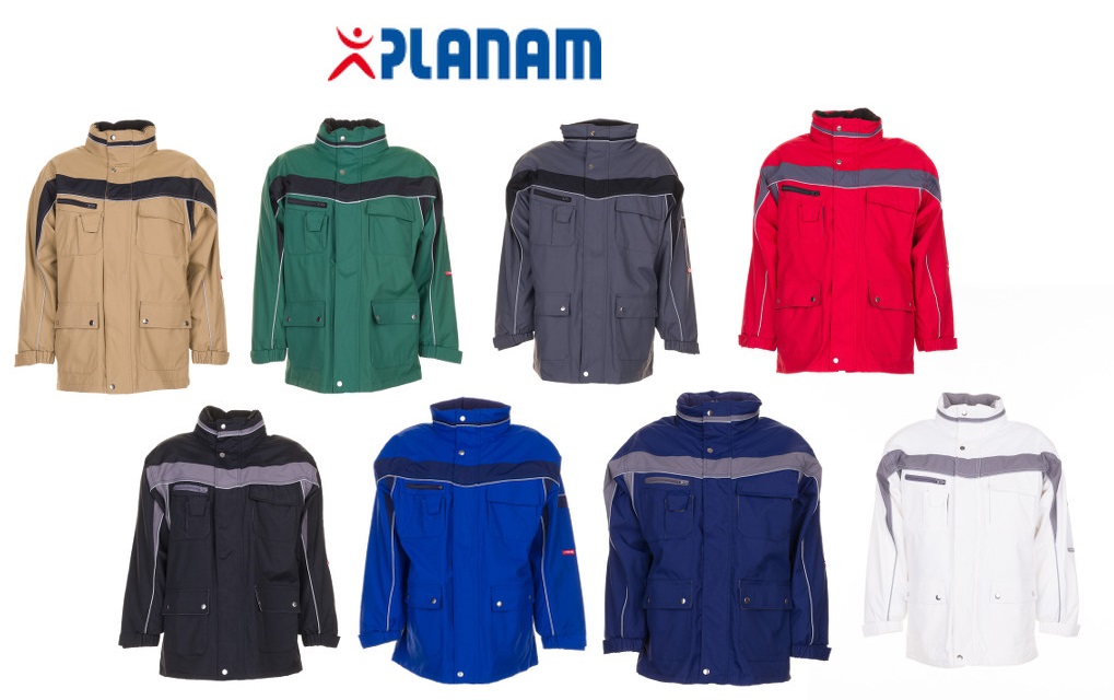 Planam Plaline Allwetterjacke Arbeitsjacke Größe XS - 4XL, in 8 Farben