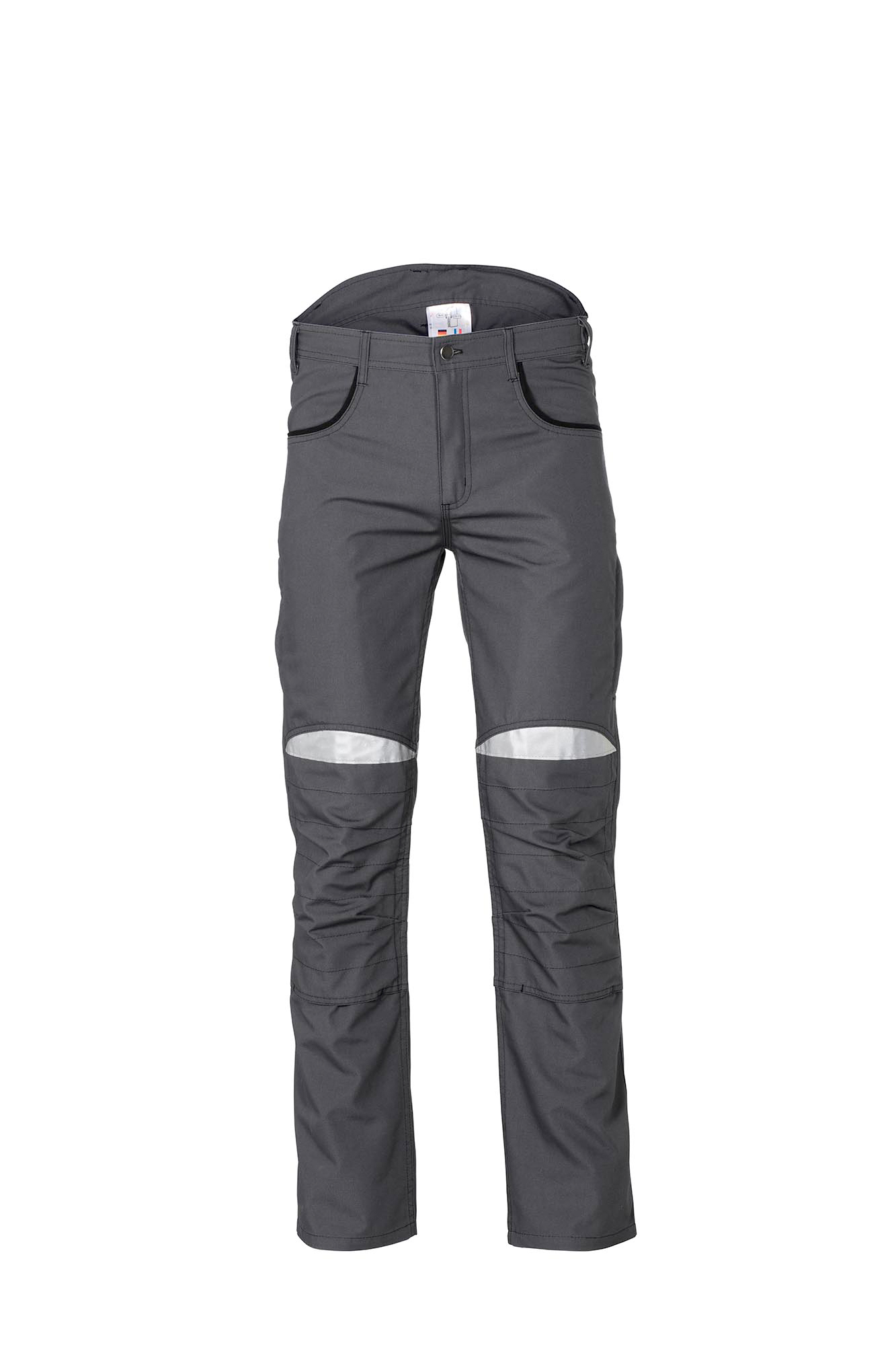 Planam Durawork Bundhose Arbeitshose Grau-Schwarz 2911