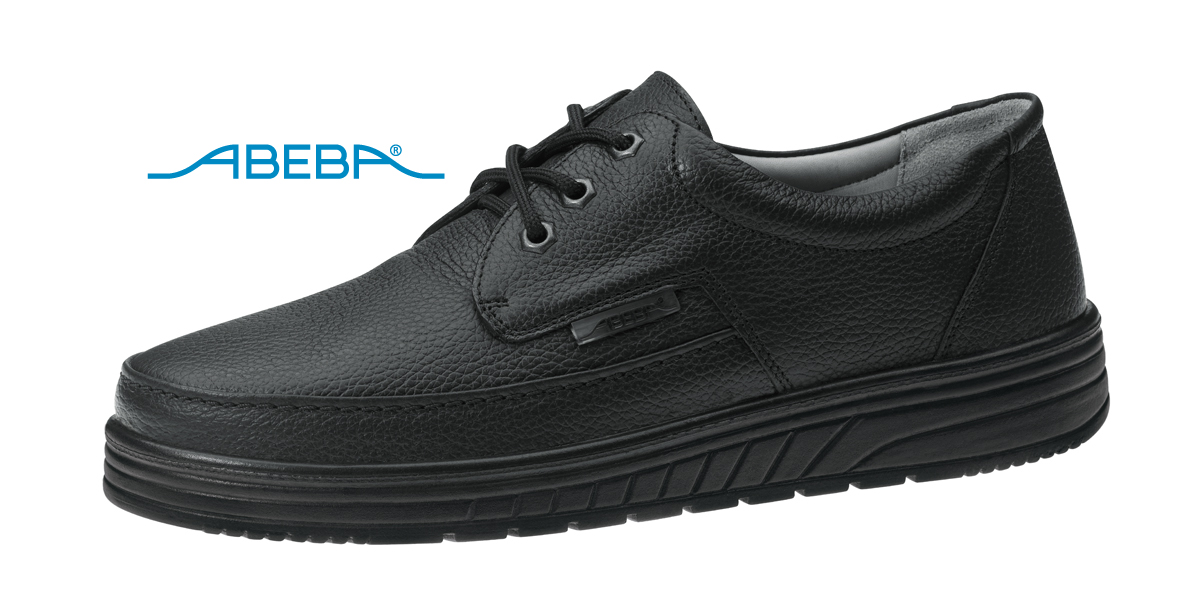 ABEBA Berufsschuh Air Cushion 2610|32610 ESD O2 Küchenschuh Halbschuh Arbeitsschuh schwarz