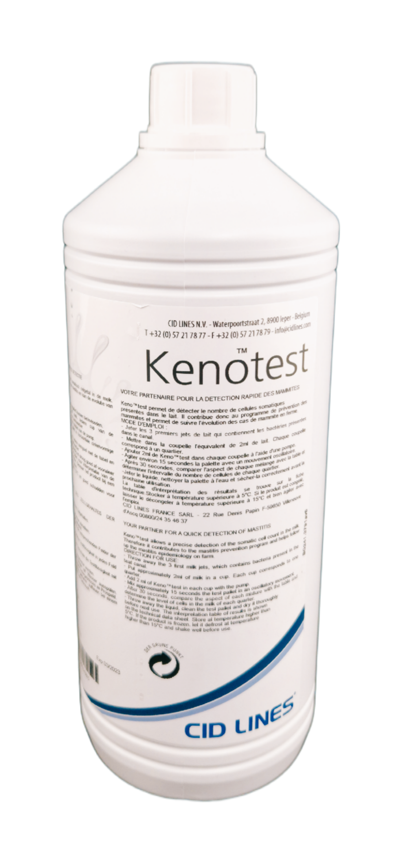 Cid Lines - Keno™test 1 Liter Zelltest