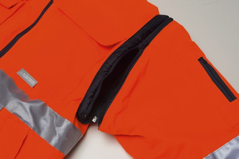 Planam Warnschutz Pilotenjacke Arbeitsjacke Größe S - 4XL, in 2 Farben