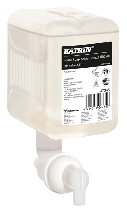 Katrin Handwaschschaum Acrtic Breeze 12x500 ml - 47345