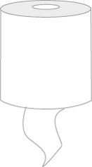 Katrin Classic Handtuchrolle 2-lg 38x20,5 cm - 481911
