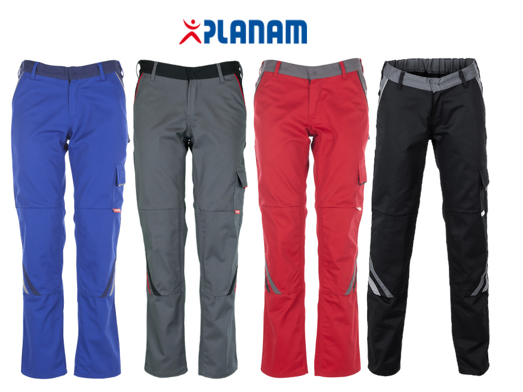 Planam Highline Damen Bundhose Größe 34 - 54, in 4 Farben