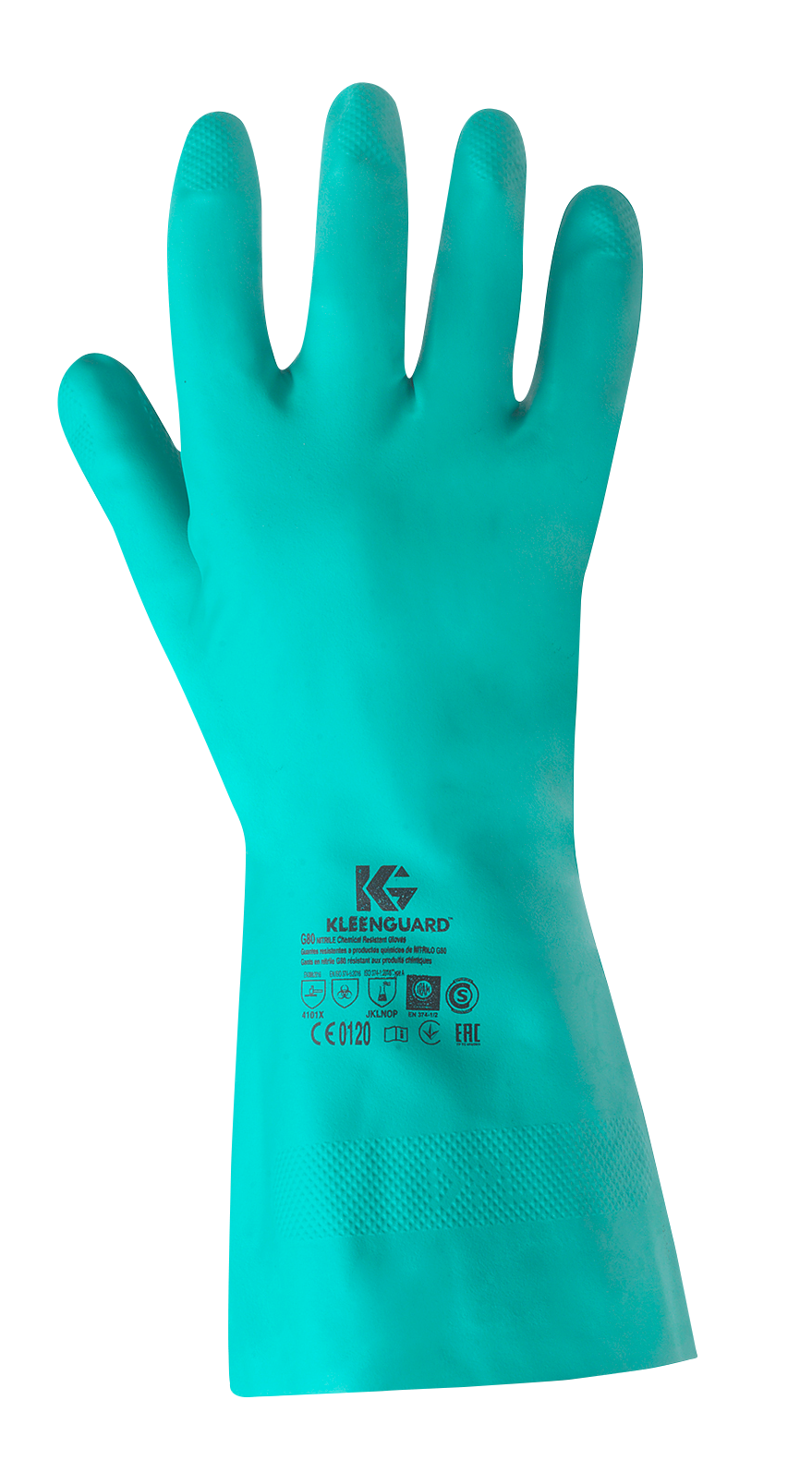 KLNGD G80 Handschuh Nitrile Green