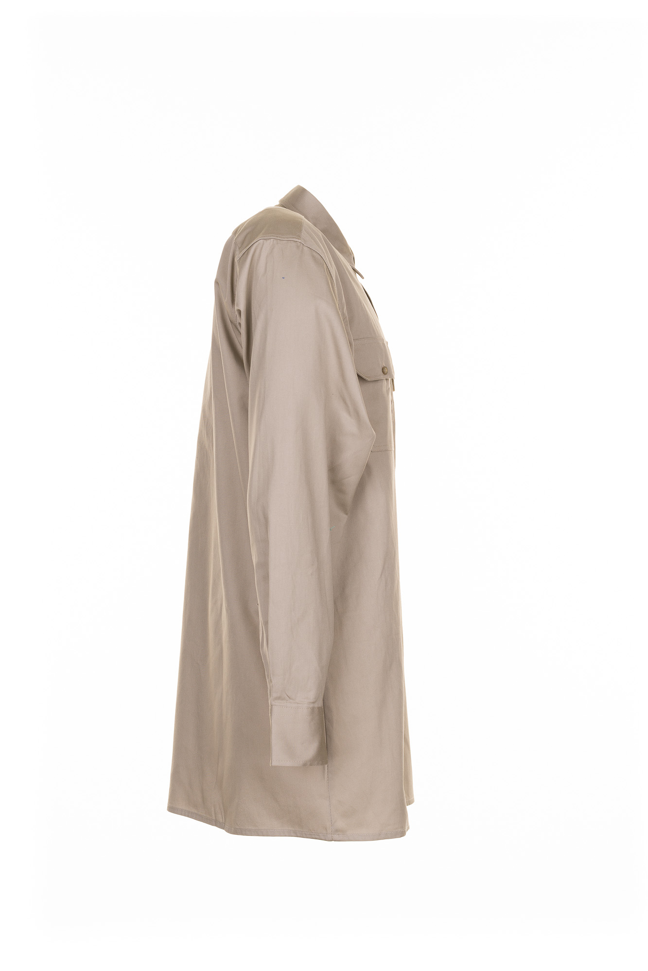 temphemden_0409_19_1 Planam Köperhemd 1/1 langarm Arbeitshemd 0409 Khaki