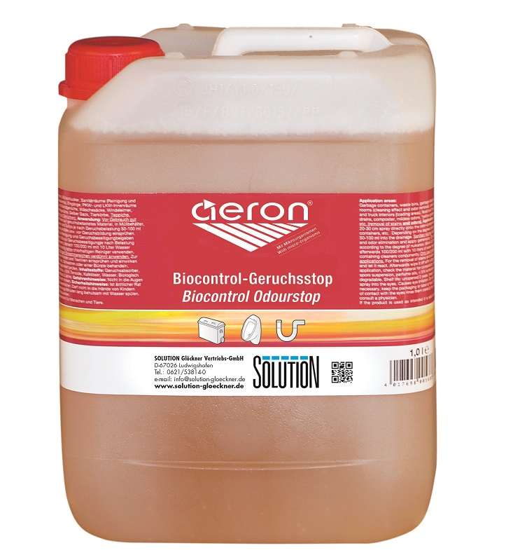 SOLUTION Glöckner - Aeron Biocontrol-Geruchsstop