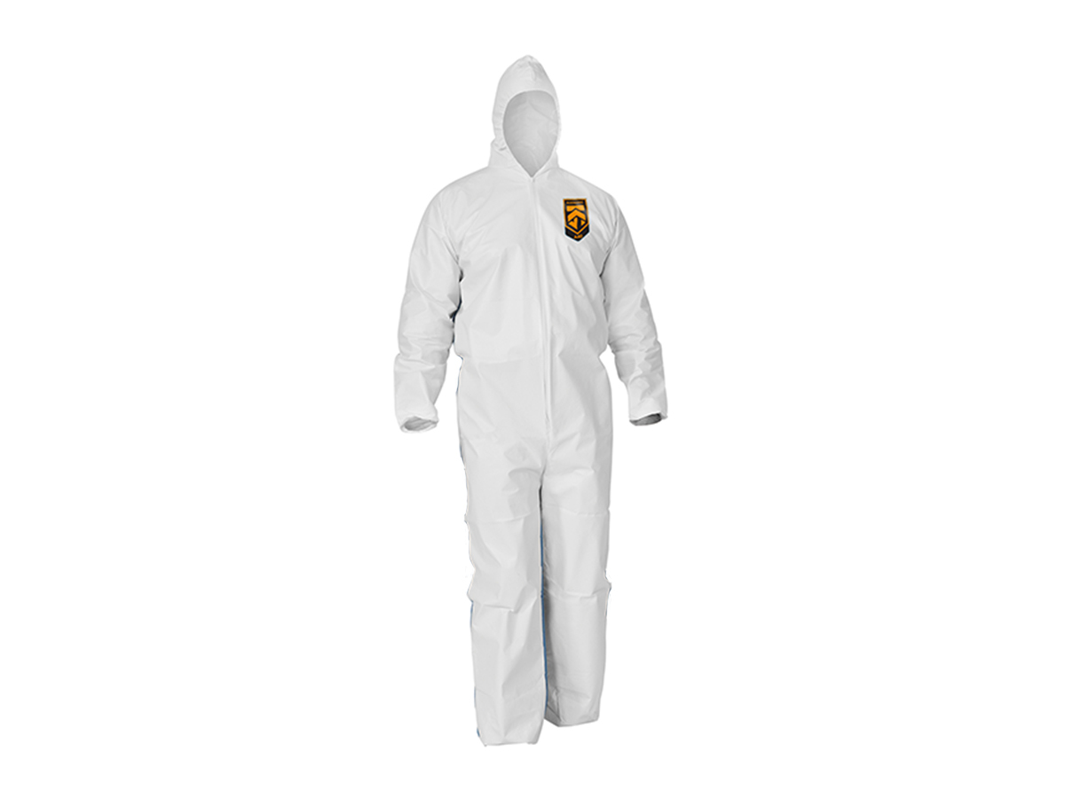 KLEENGUARD A40 Overall w/Hood White