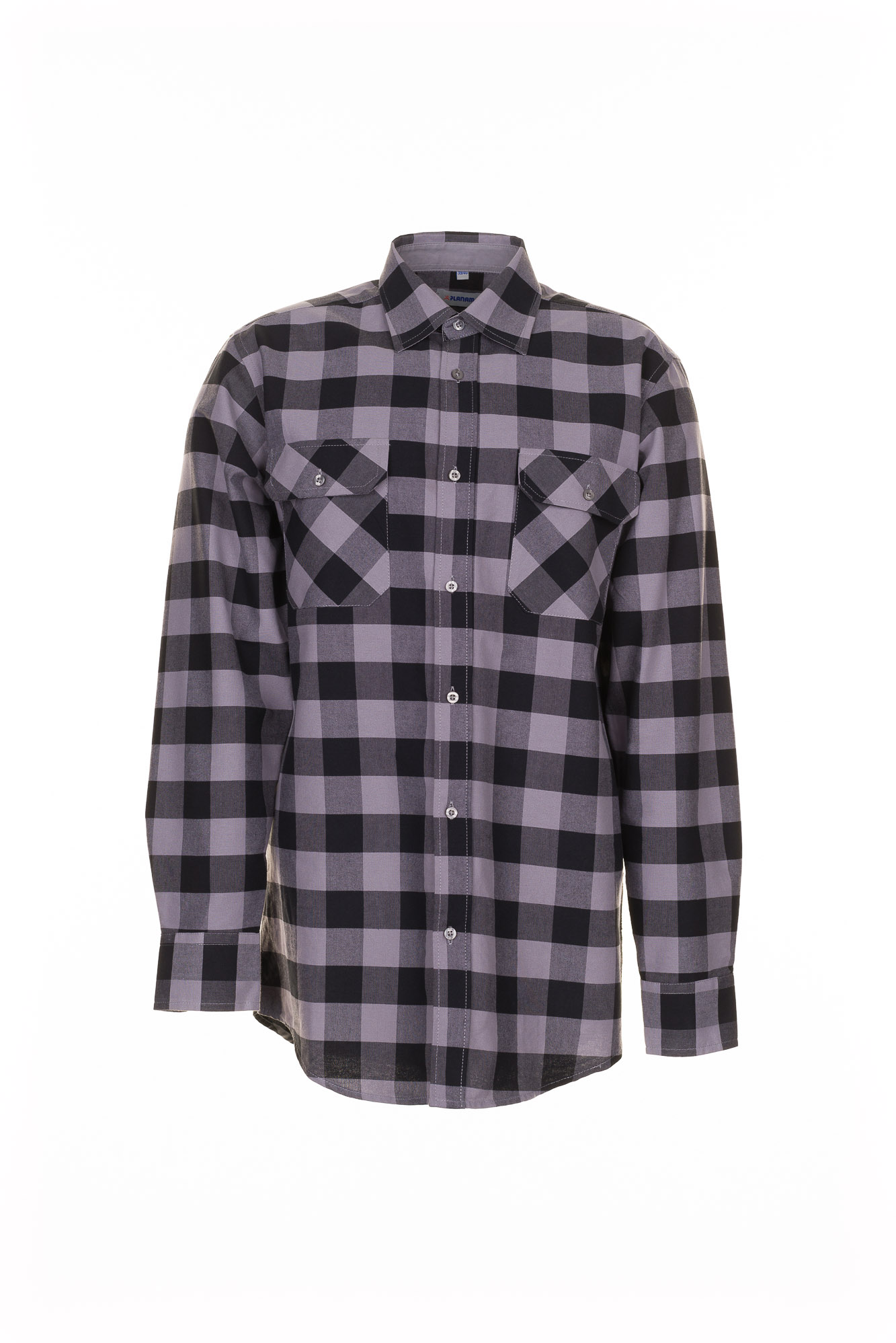 temphemden_0492_01_3 Planam Squarehemd 1/1 langarm Arbeitshemd Größe 37/38 - 49/50, in 5 Farben