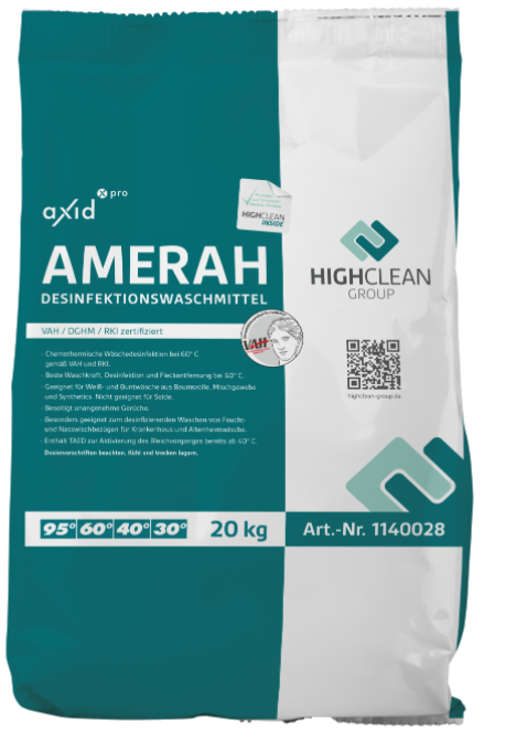 AMERAH Desinfektionswaschmittel 20 kg/Sack