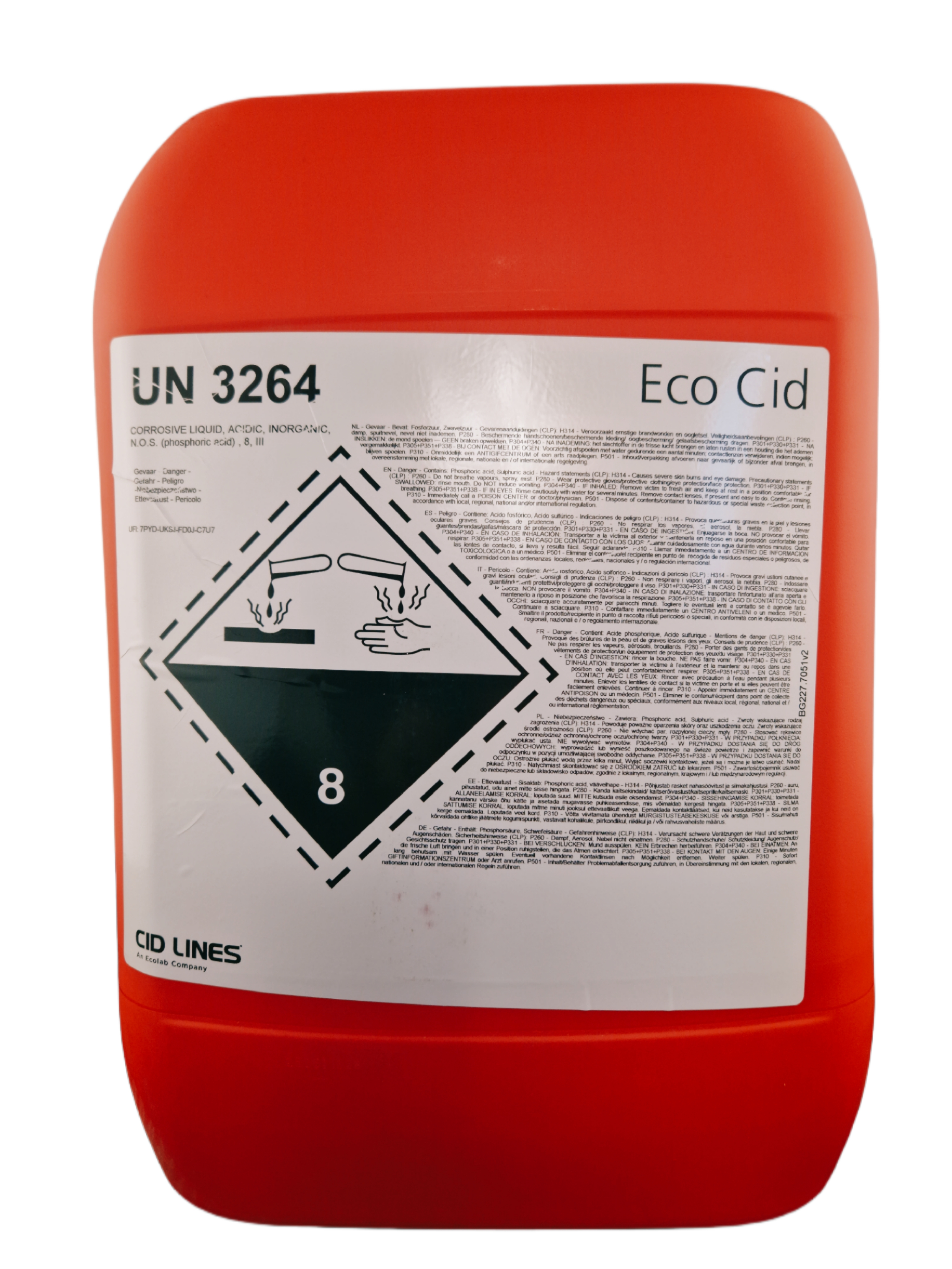 Cid Lines - Eco Cid saures Reinigungsmittel (ohne QAV)
