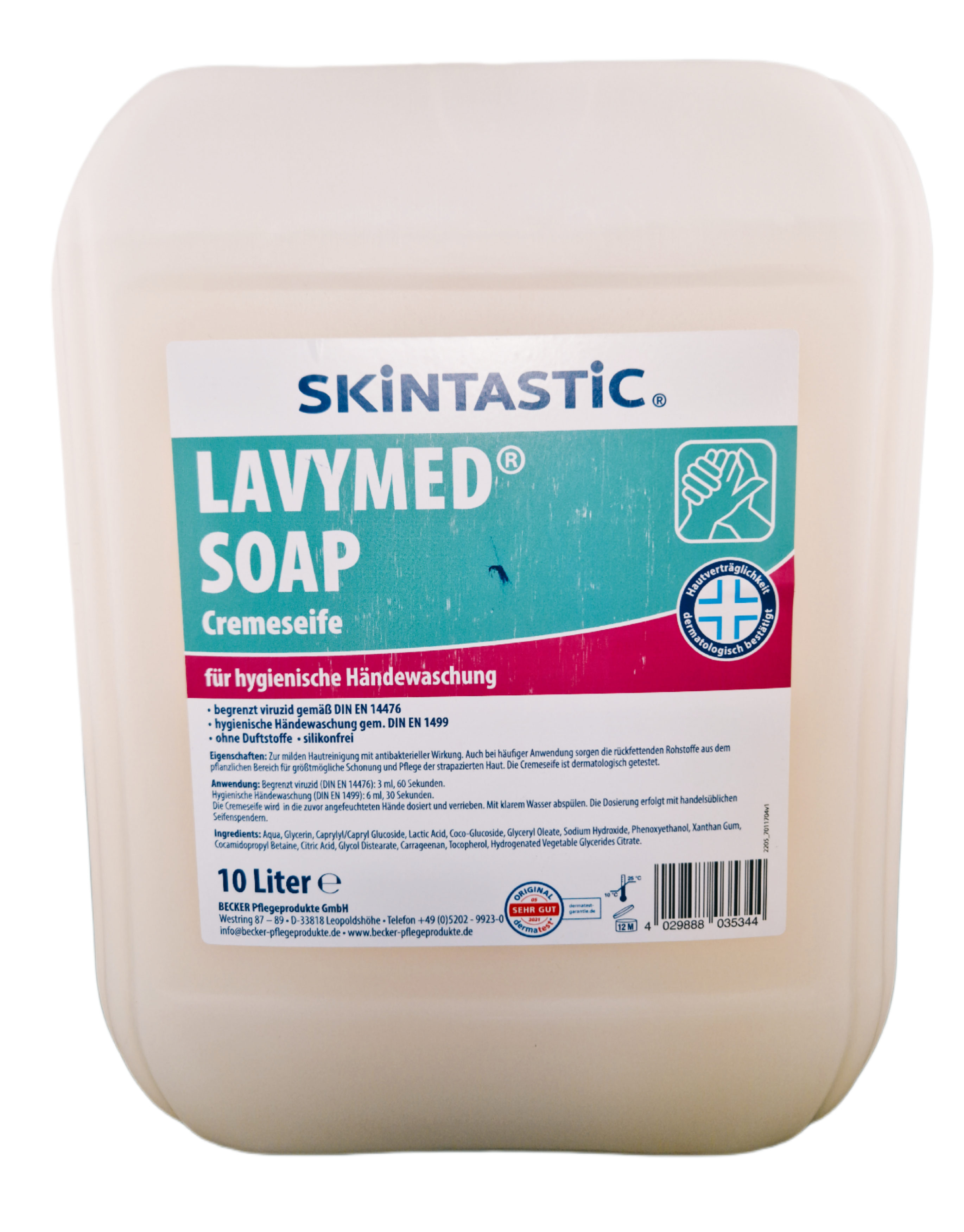 Seifencreme Skintastic Lavymed Soap 10 Liter