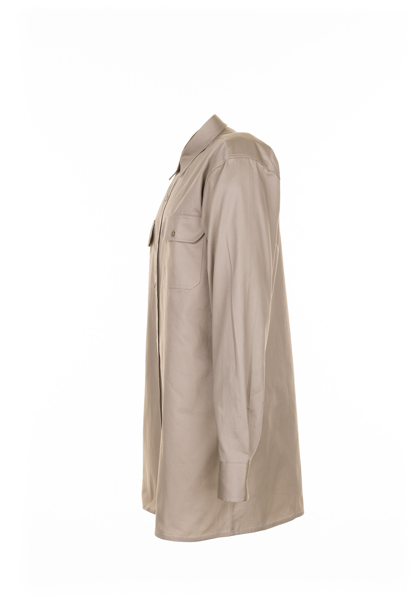 temphemden_0409_06_1 Planam Köperhemd 1/1 langarm Arbeitshemd 0409 Khaki