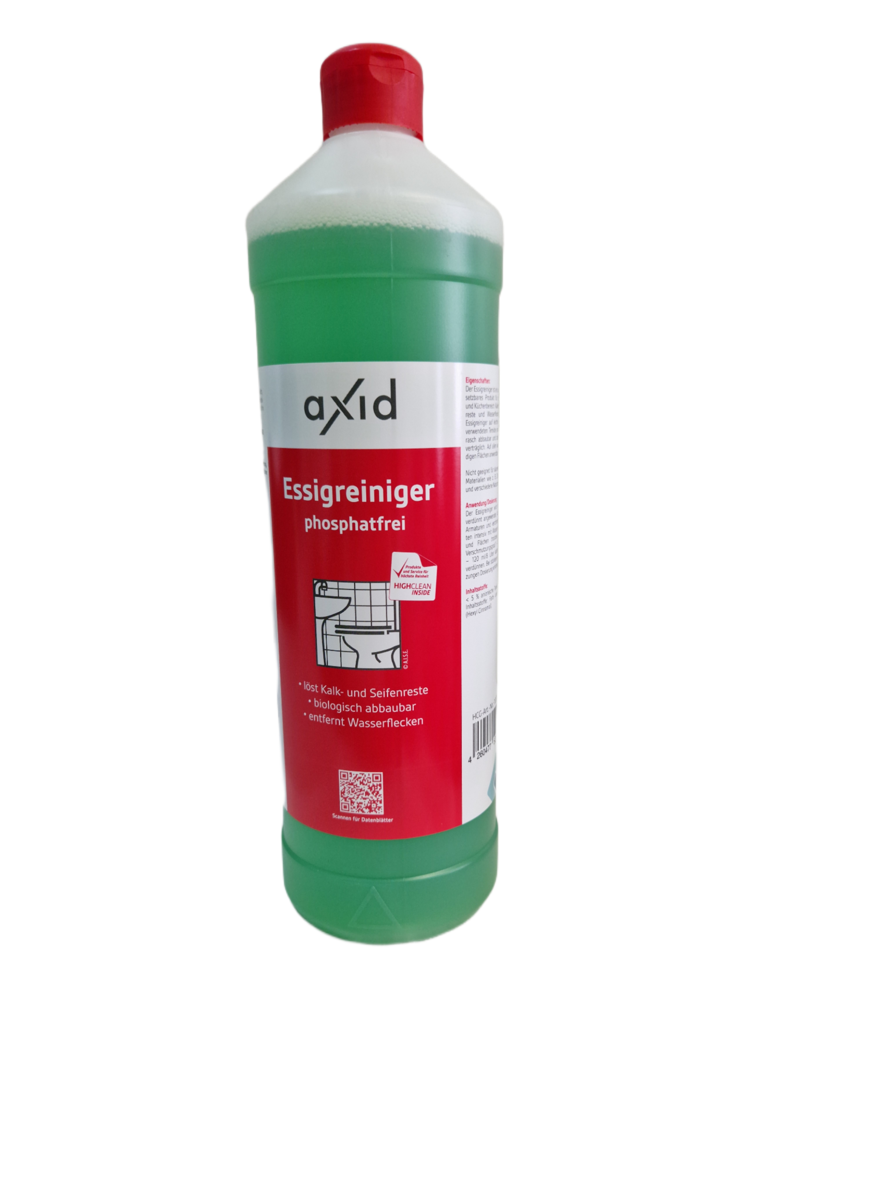 Axid - Essigreiniger 1L Flasche Axid - Essigreiniger 1L Flasche