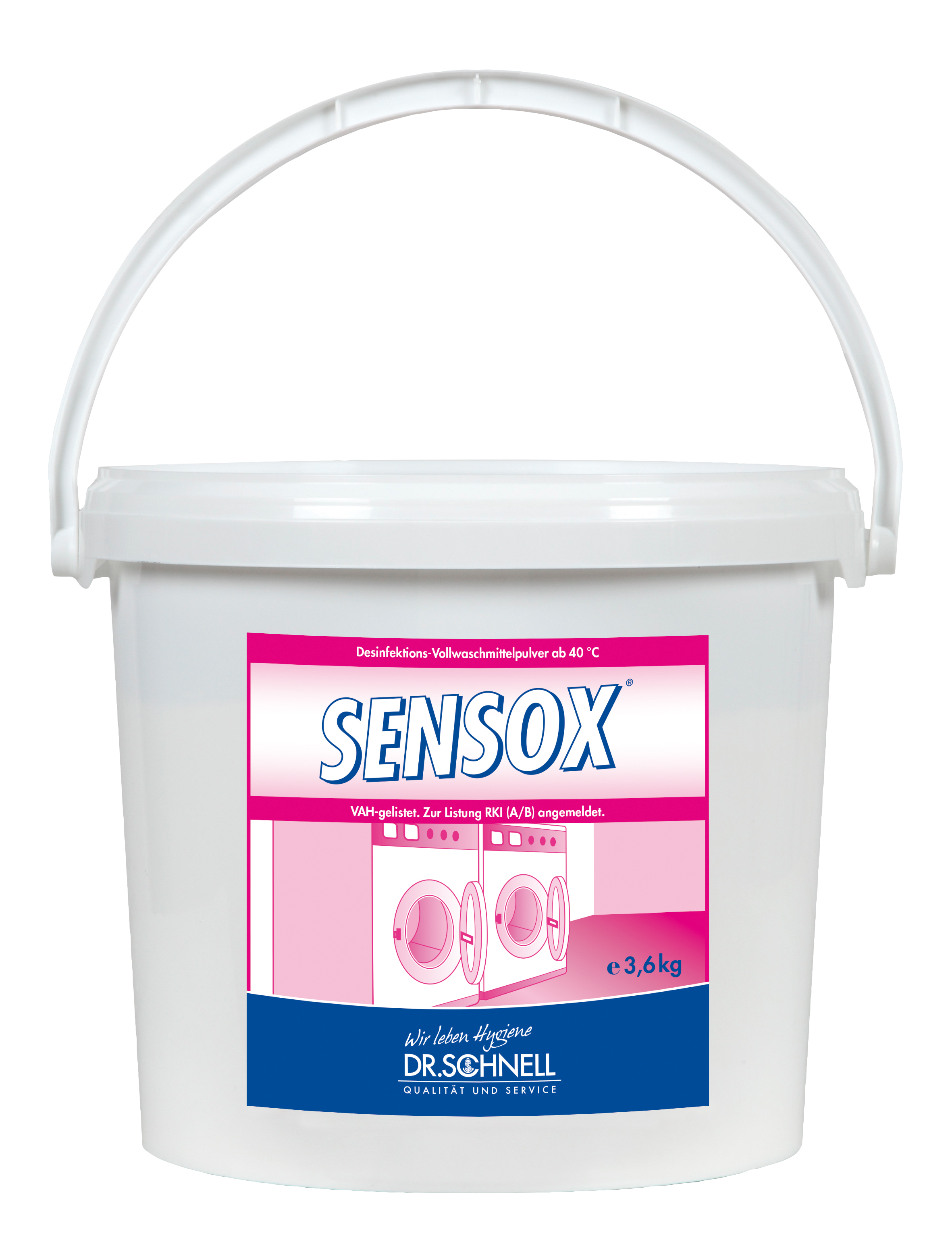 Dr. Schnell - Sensox 3,6 Kg desinfizierendes Vollwaschmittel