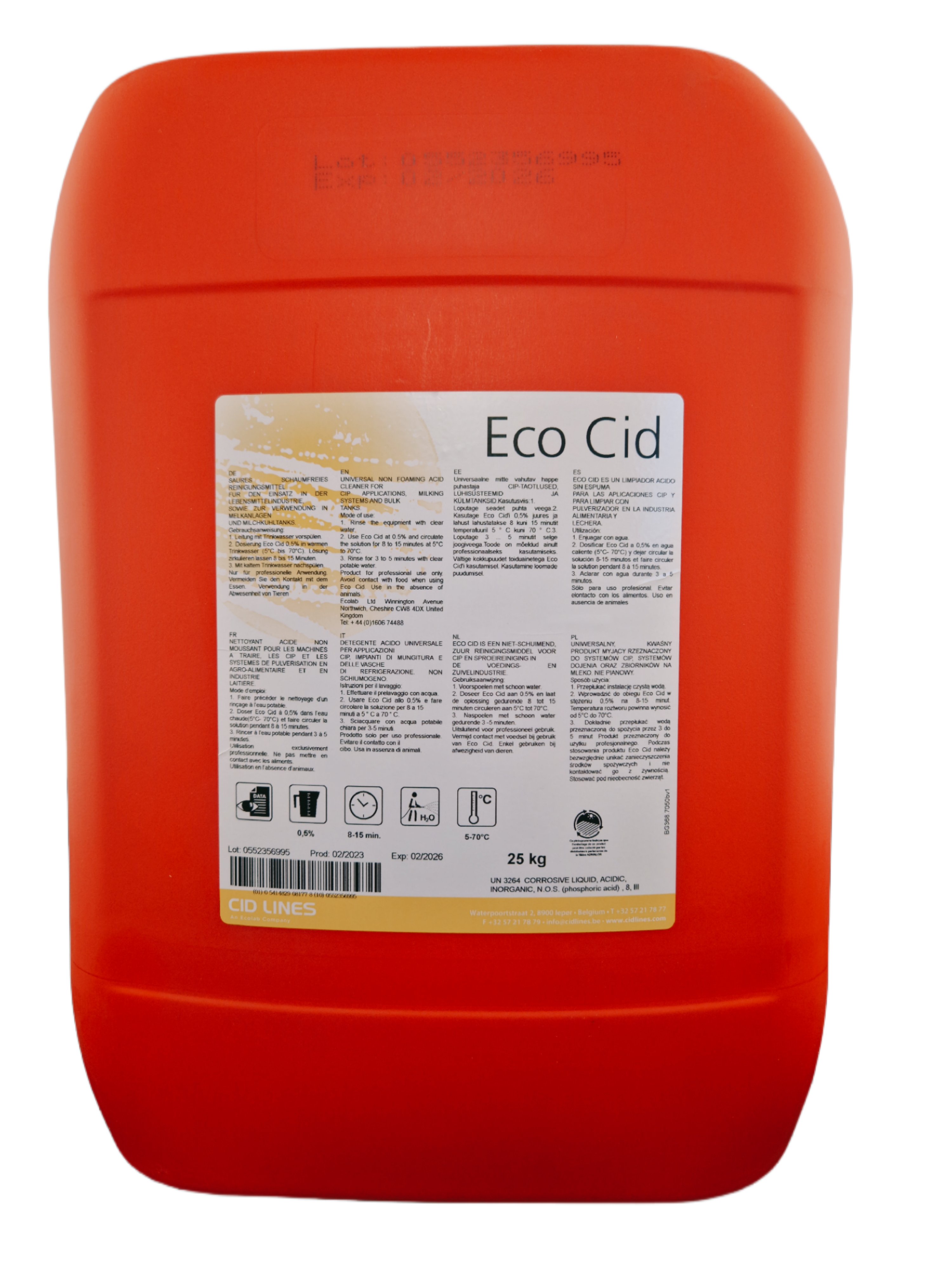 Cid Lines - Eco Cid saures Reinigungsmittel (ohne QAV)