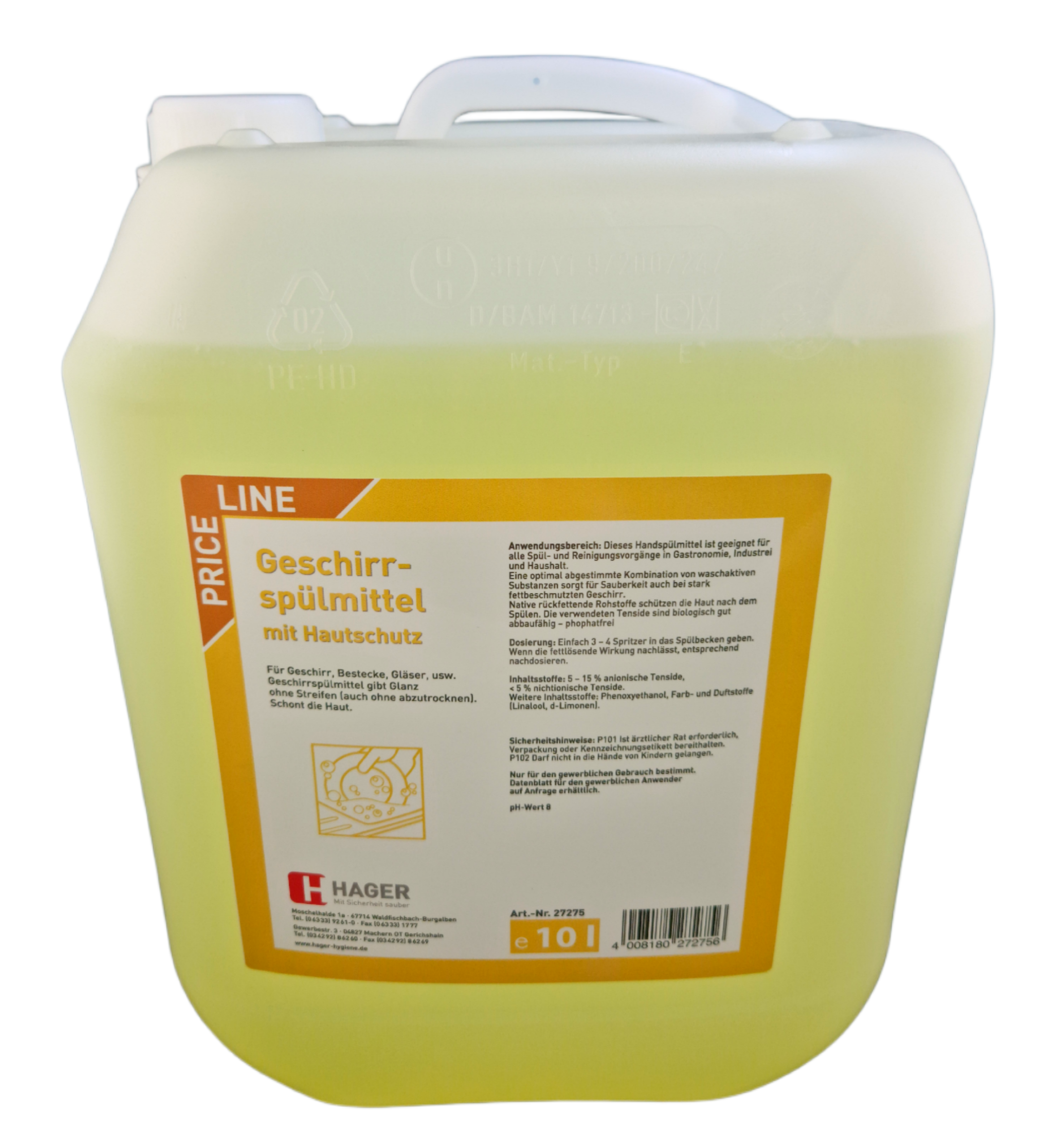 Geschirrspülmittel Citro 10l Kanister