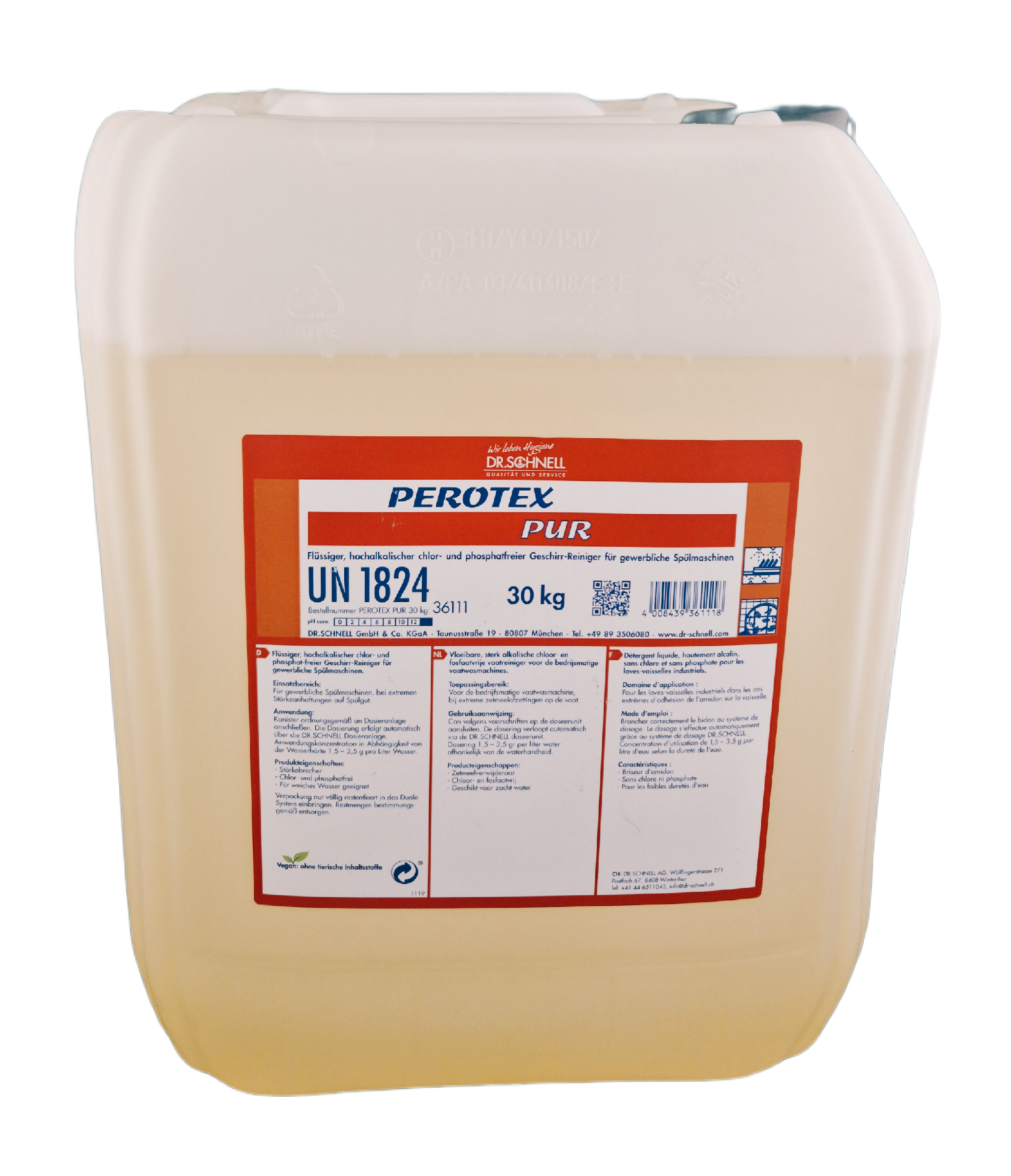 Dr. Schnell - Perotex Pur 30 Kg, chlorfreier Geschirrreiniger