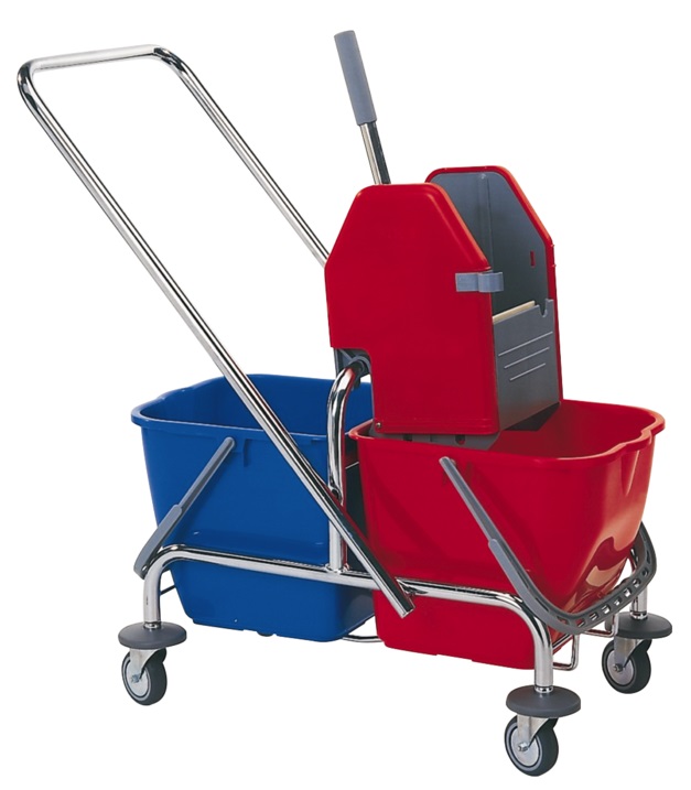 tempdoppelfahreimer Meiko Doppelfahreimer verchromt mit Presse 2x15 Liter - 936210