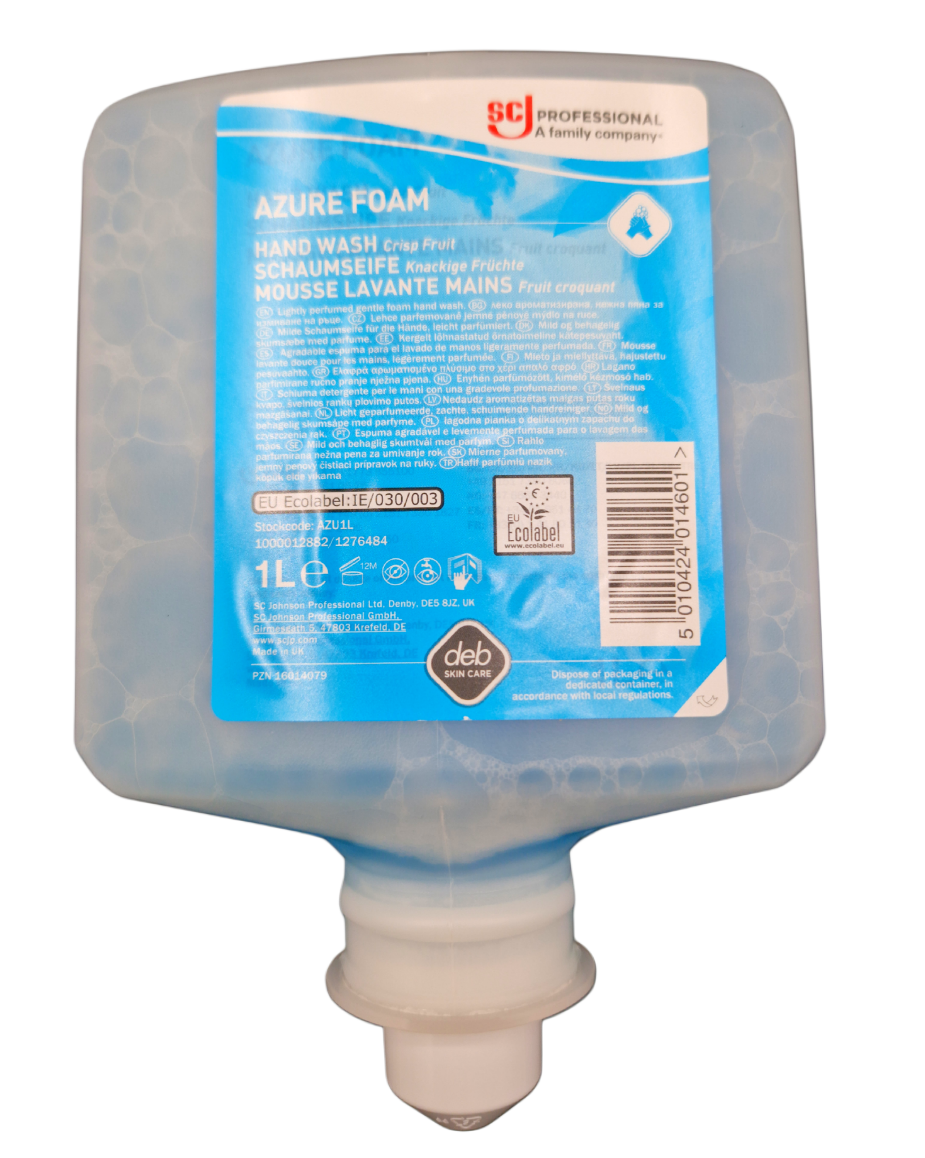 AZURE FOAM blau 1l Fl AZU1L