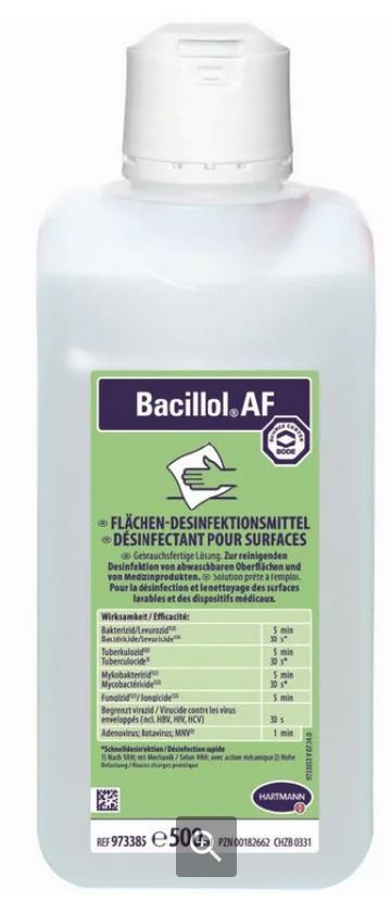 Bacillol-AF-500ml Bacillol AF 500ml Flasche