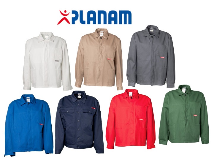 Planam BW290 Arbeitsjacke Größe 24 - 110, in 7 Farben