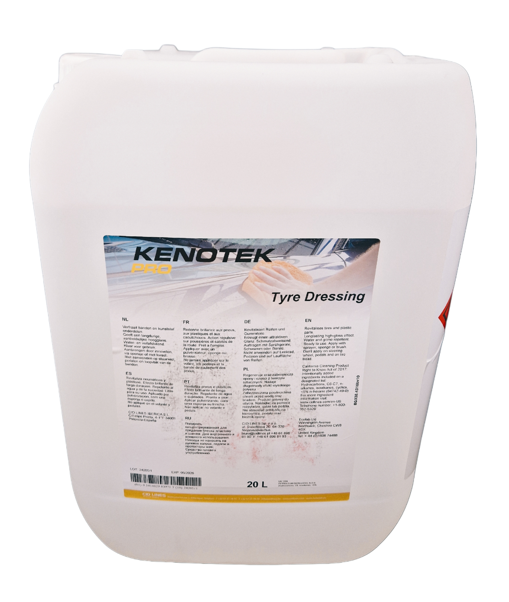KENOTEK Tyre Dressing 20 l Kanister