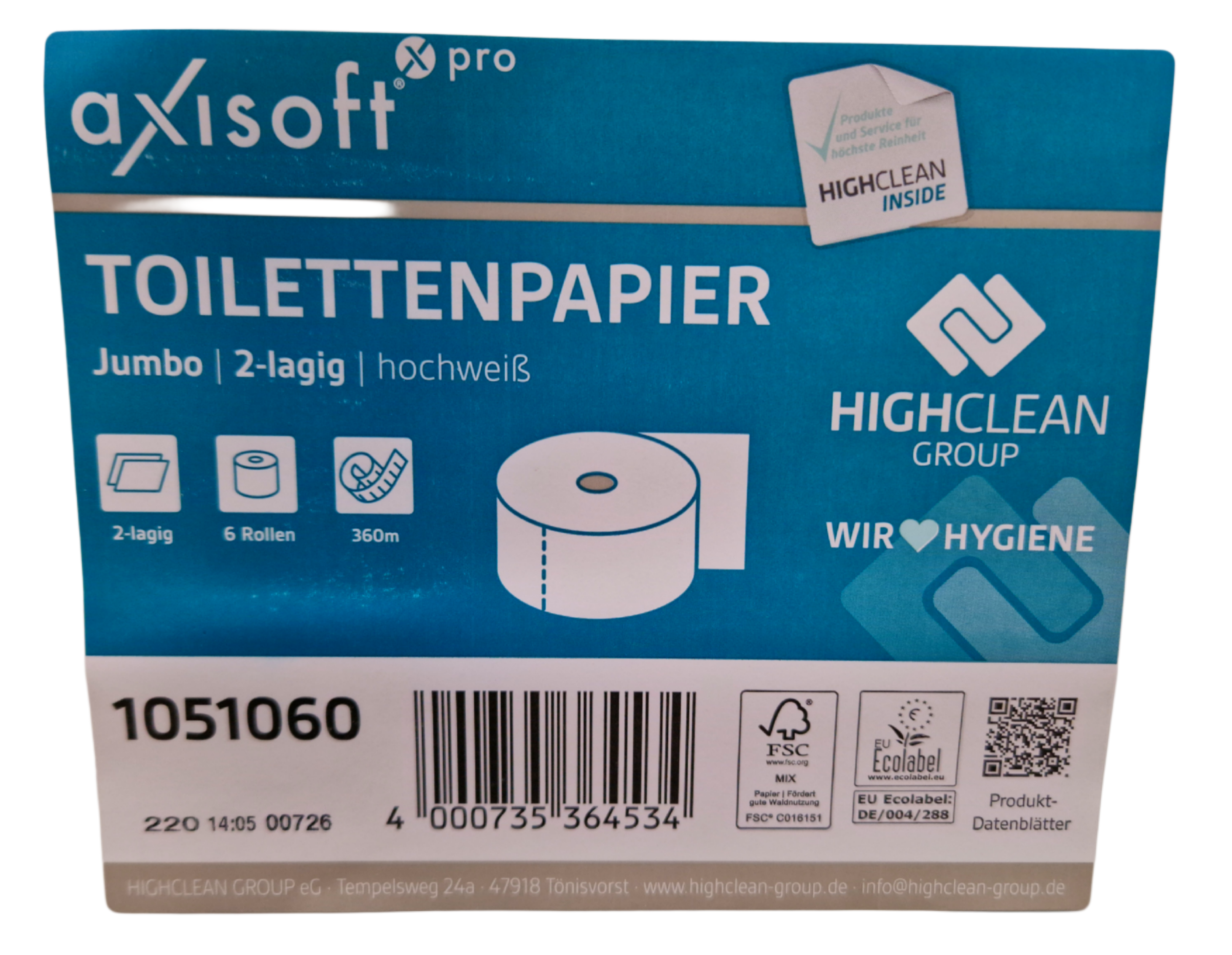 axisoft Pro WC-Gigant L 400
