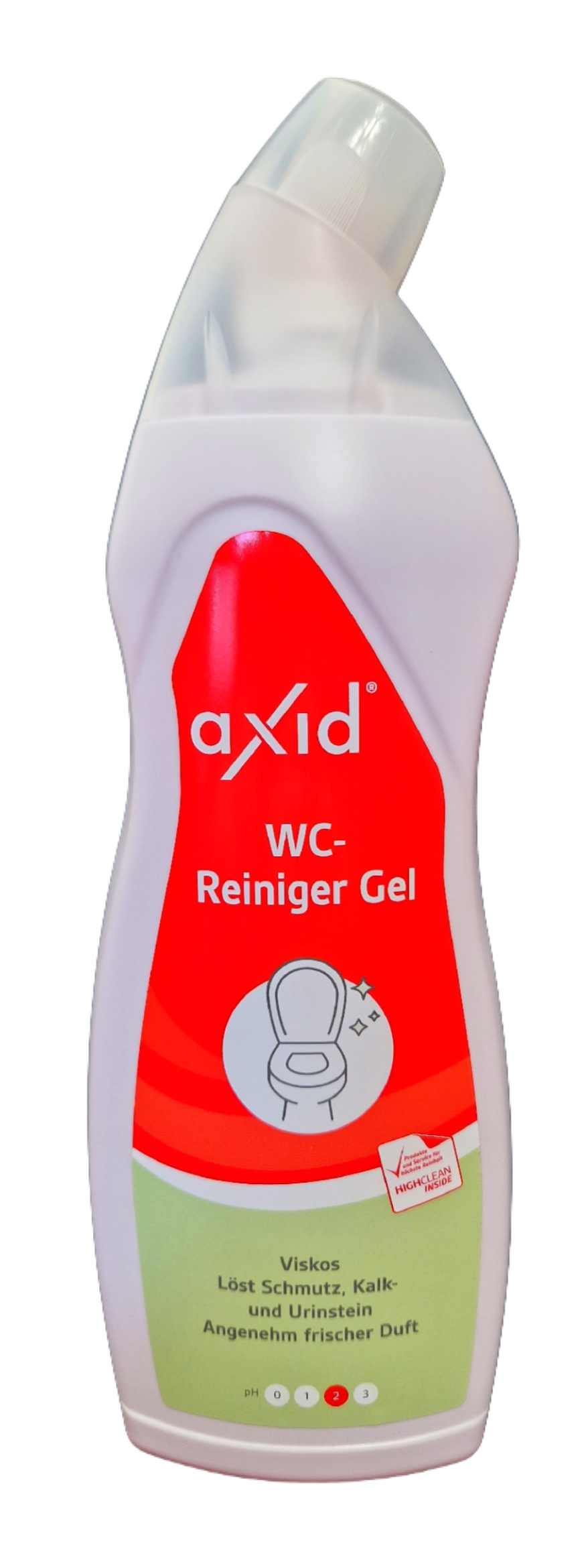 axid WC-Reiniger rot Gel 750ml Flasche