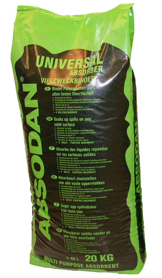 Ölbindemittel Absodan Universal III/R Körnung 1 - 3mm, 20 Kg Sack - 72000891