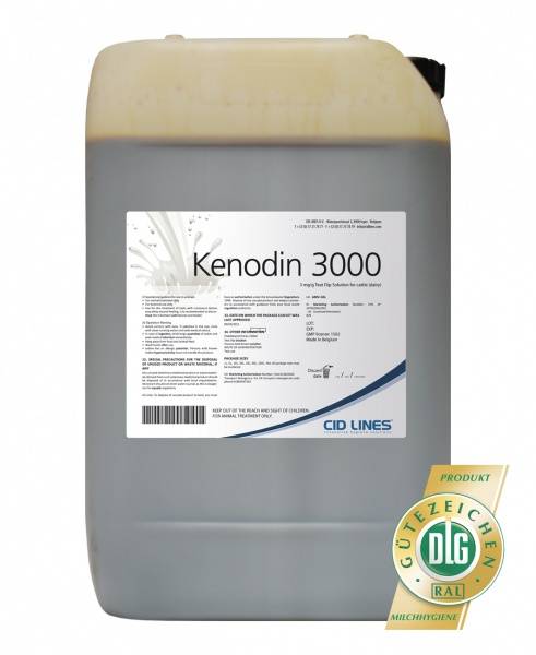 Cid Lines - Kenodin 3000, 200 Liter Fass Zitzentauchmittel für Rinder, Schafe & Ziegen
