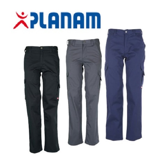 Planam Casual Easy-Bundhose Größe 42 - 64, in 3 Farben