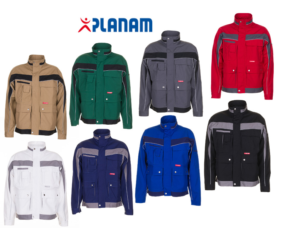 Planam Plaline Bundjacke Arbeitsjacke Größe 24 - 110, in 8 Farben