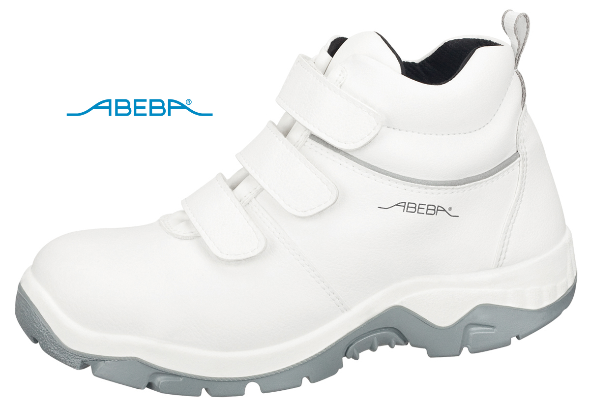 ABEBA Anatom 2280|32280 Sicherheitsschuh S3 ESD Knöchelschuh Stiefel Arbeitsstiefel weiß