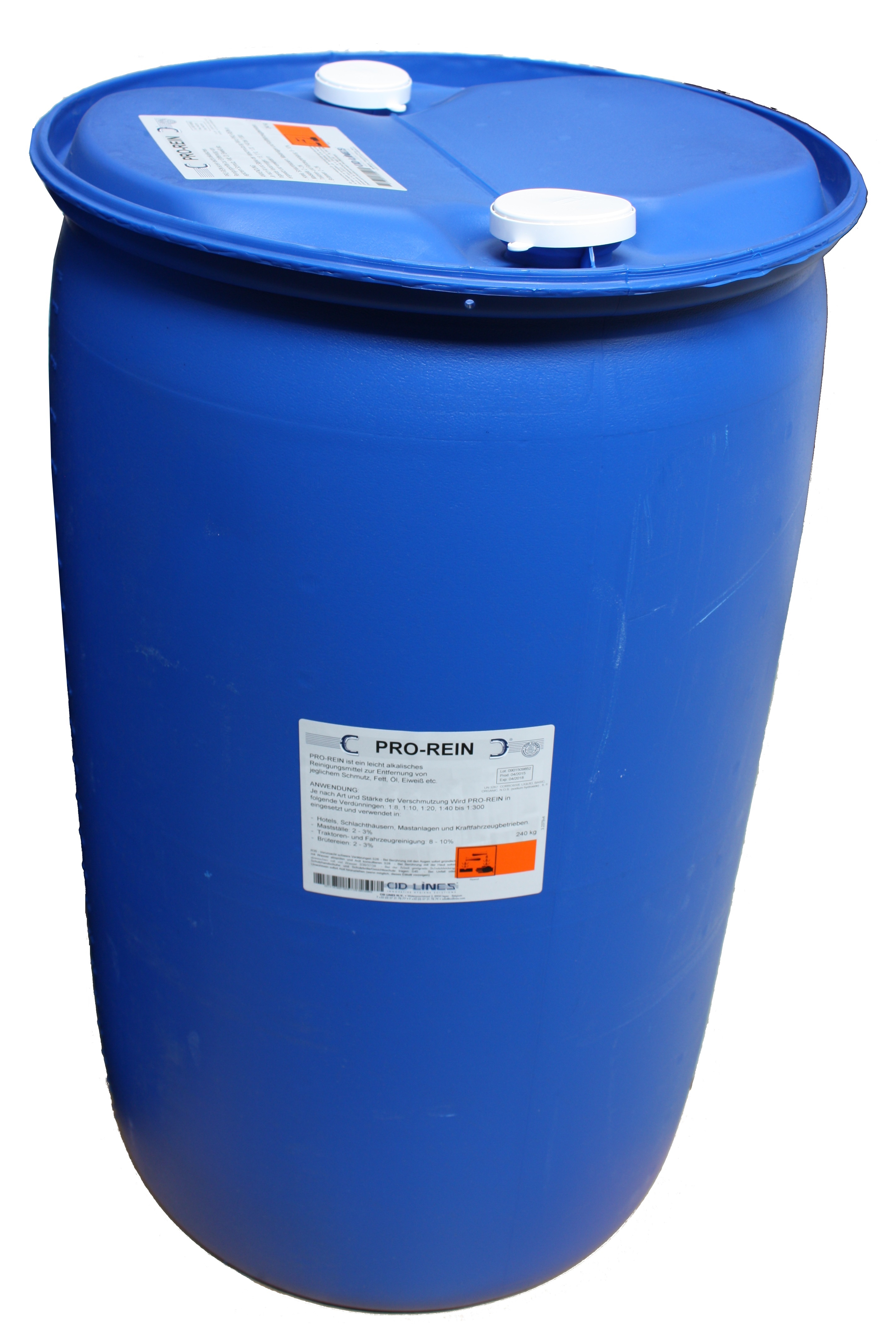 temppro_rein_240_kg_1 Cid Lines - Pro Rein 240 Kg Fass