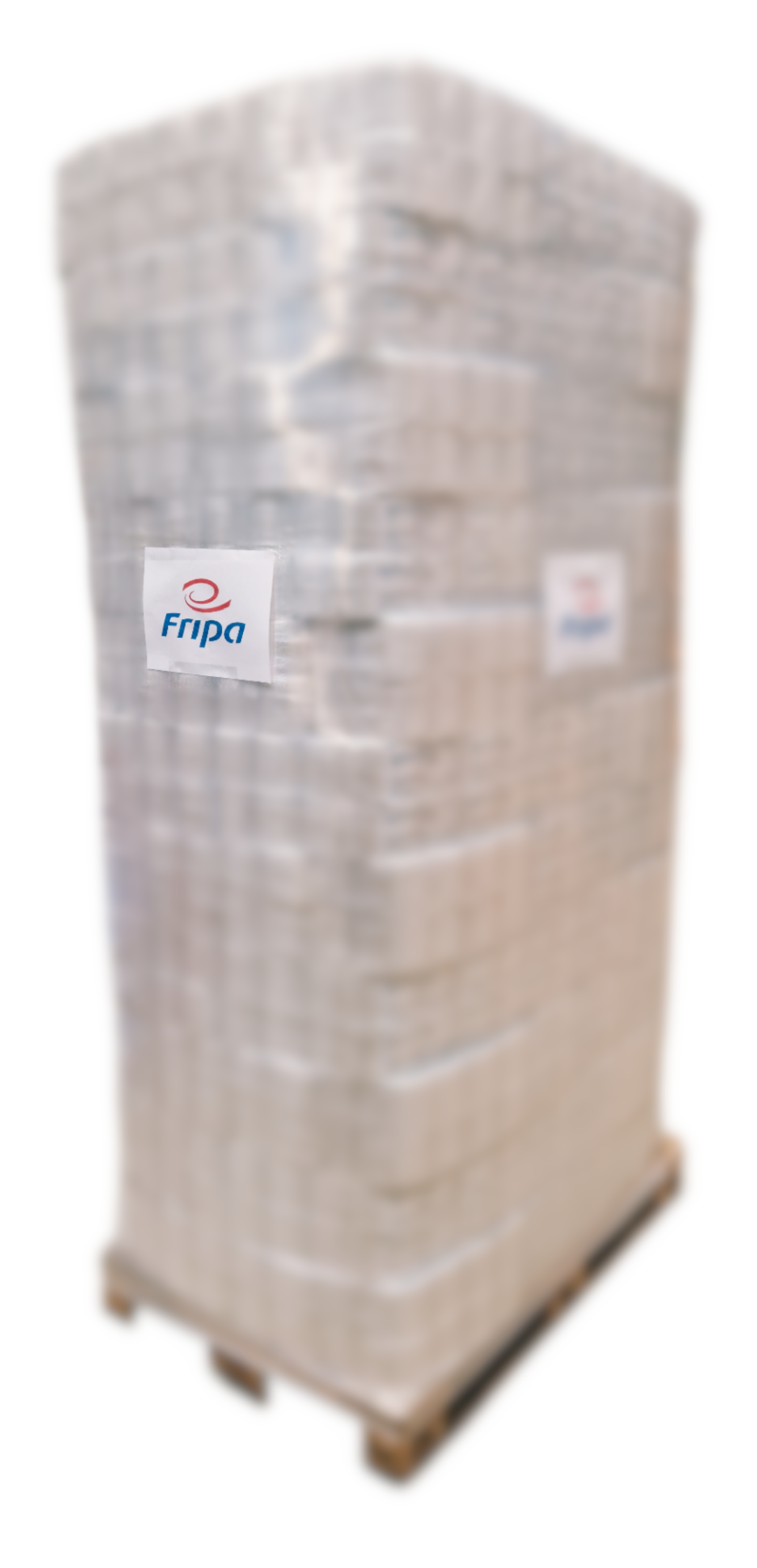 Fripa-WC-Papier Tissue Edina 2lg weiß 1010808 - 1728 Rollen pro Palette
