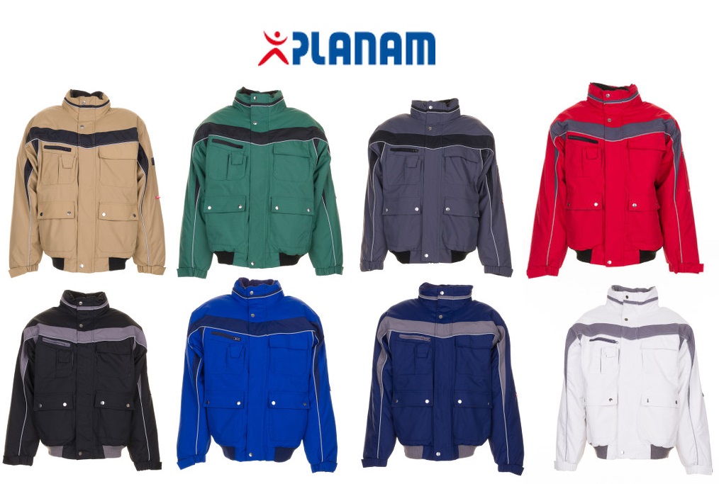 Planam Plaline Winterblouson Bundjacke Arbeitsjacke Winter Größe XS - 4XL, in 8 Farben