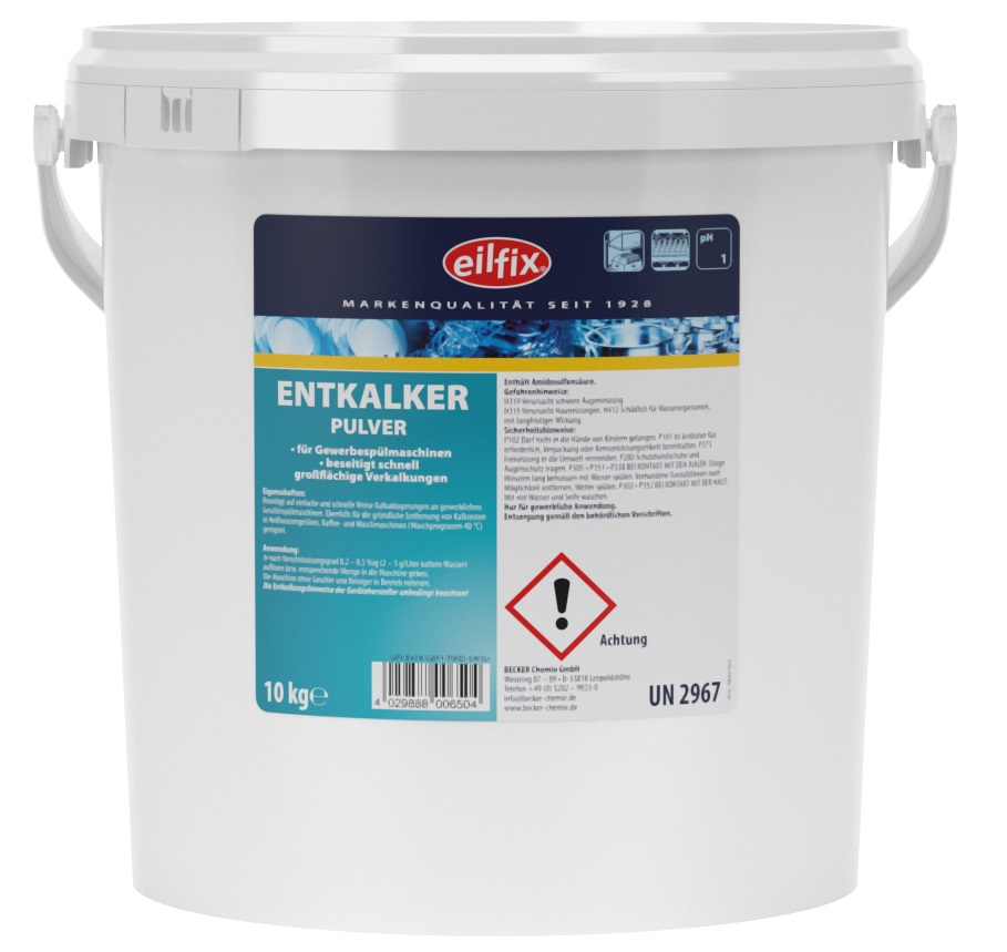 Entkalker-Pulver-10-kg Eilfix - Entkalker Pulver