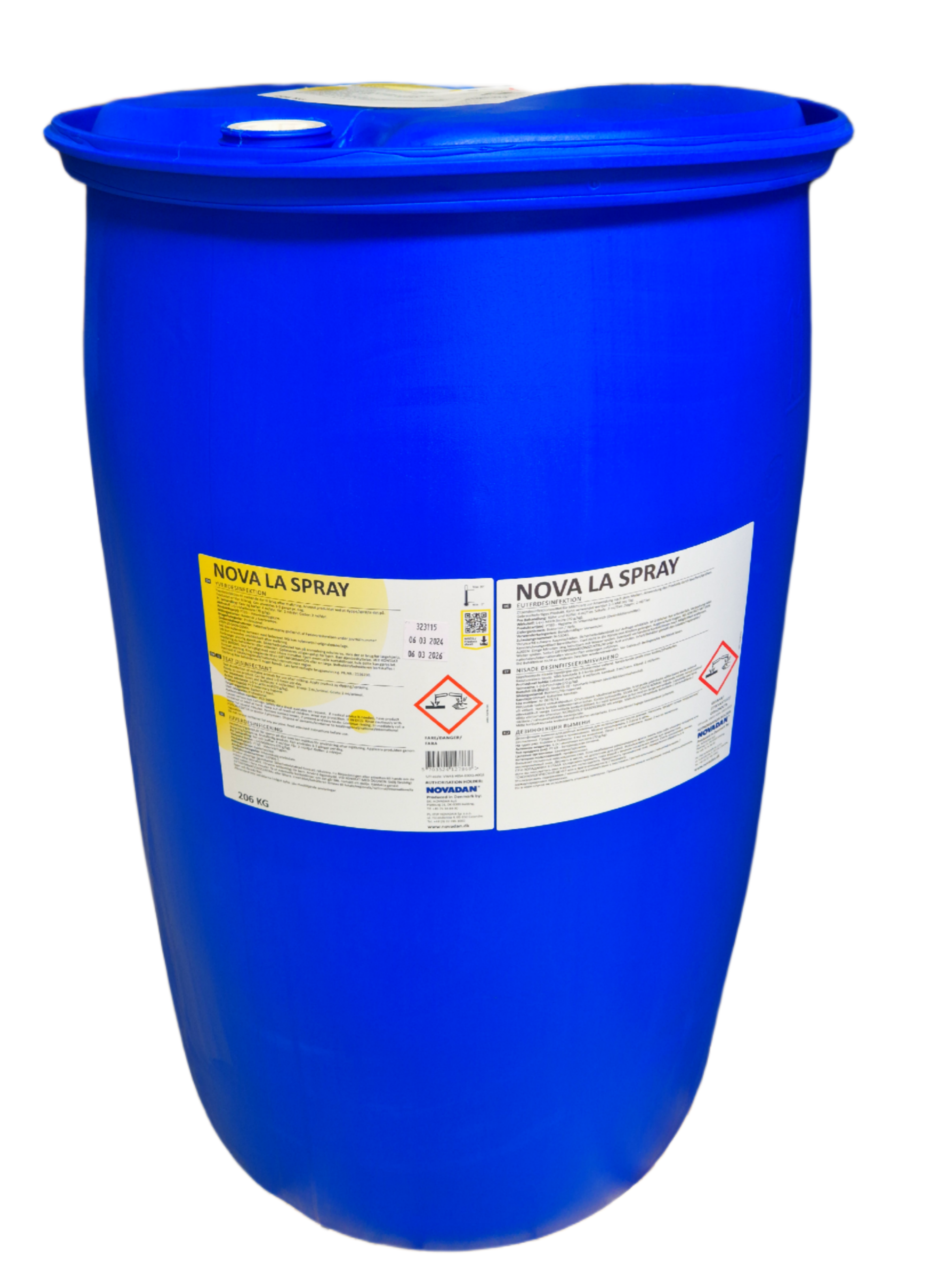 Nova La Spray 206 kg Fass Milchsäurebasis 12786