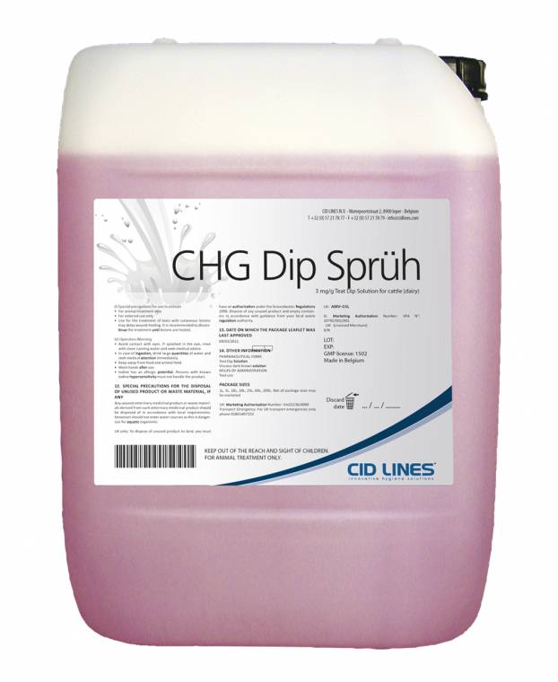 Cid Lines - CHG Dip Sprüh Zitzentauchmittel