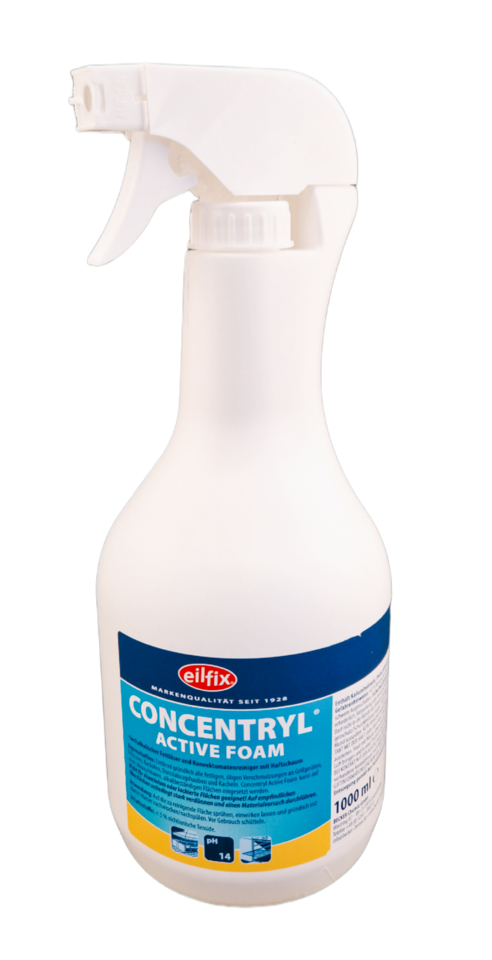 Eilfix - Concentryl ActiveFoam Grillreiniger Backofenreiniger Konvektomatenreiniger 1 Liter