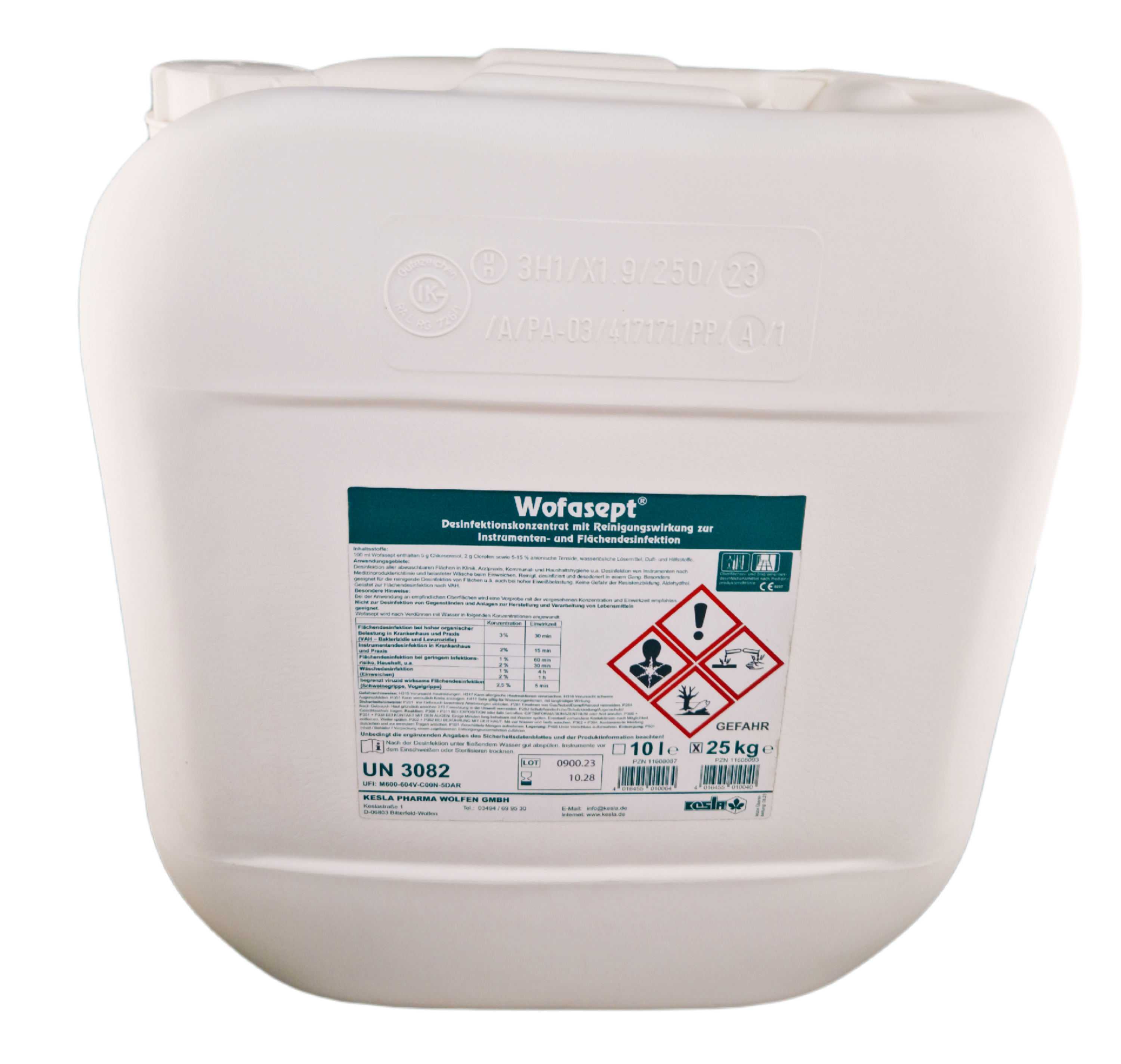 Desinfektion Wofasept 25kg Kanister