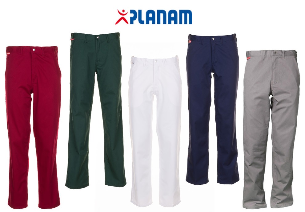 Planam MG260 Bundhose Arbeitshose Größe 24 - 110, in 6 Farben