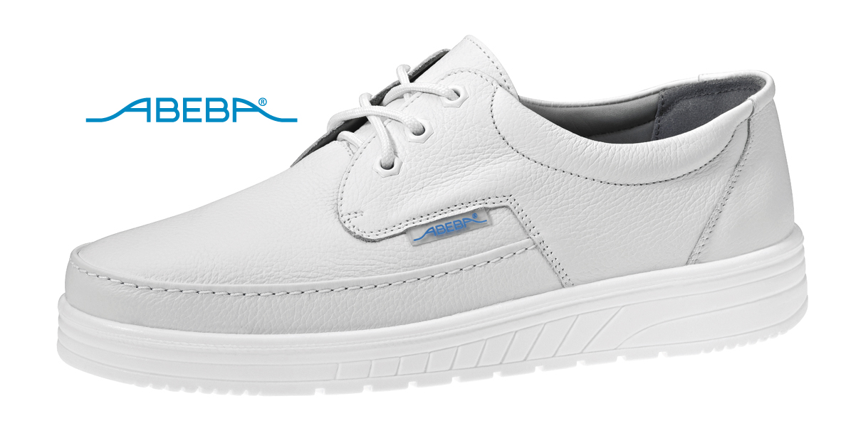 temp2600-logo ABEBA Berufsschuh Air Cushion 2600|32600 ESD O2 Küchenschuh Halbschuh Arbeitsschuh weiß