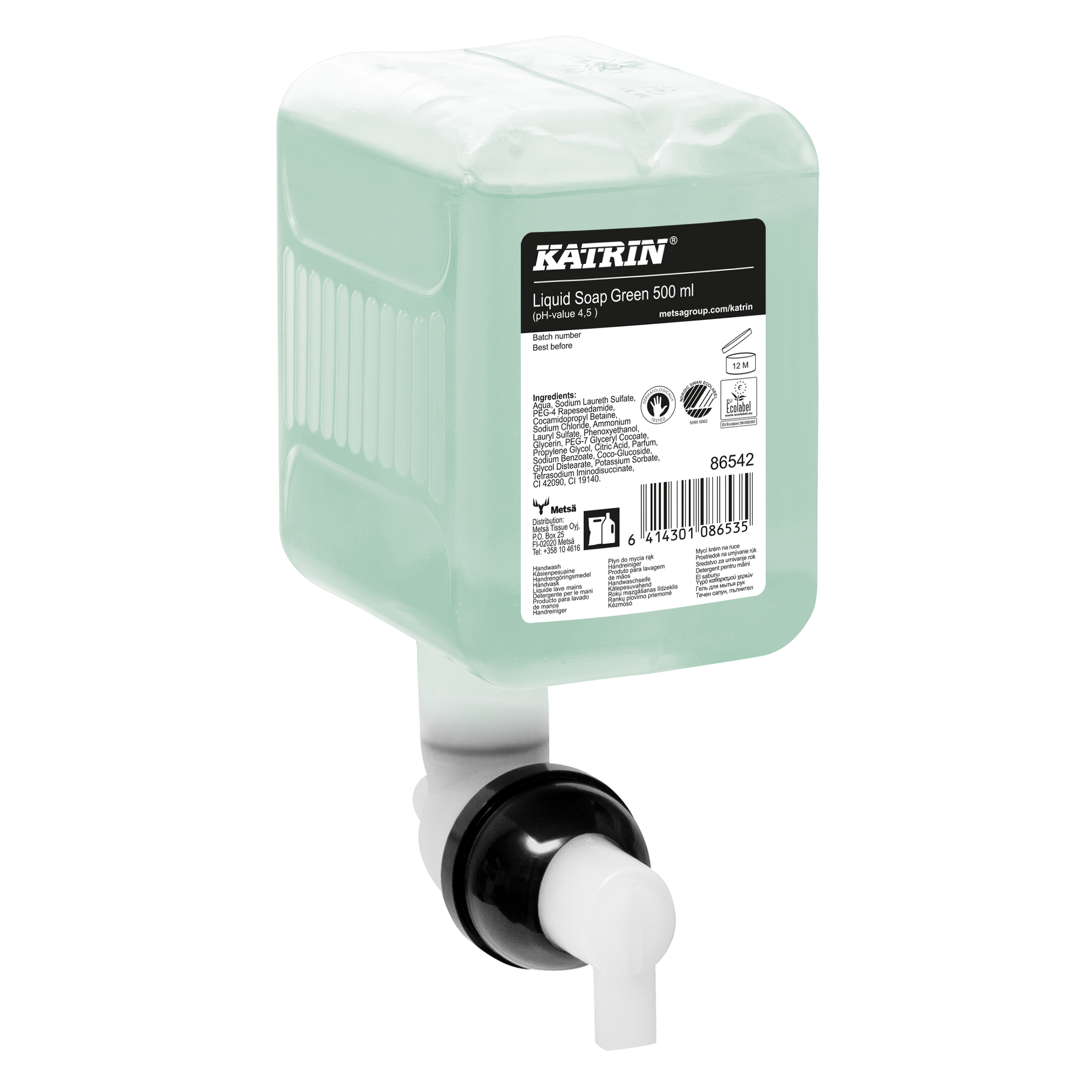 Katrin Flüssigseife GREEN 500 ml 86542 Katrin Flüssigseife GREEN 500 ml 86542