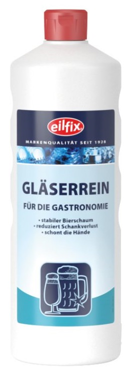 Eilfix Gläserrein Gläserspülmittel 1 Liter Flasche